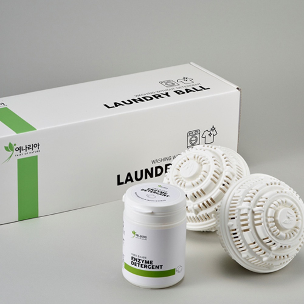 Yanaria Laundry Bowl Set (Enzyme Detergent 1 EA free)