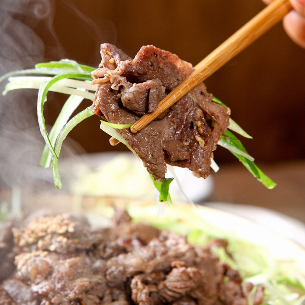 Luxury Korean Beef First Grade Sujbul Seasoning &amp; Gochujang Seasoned Bulgogi